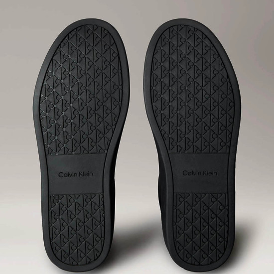Calvin Klein Smooth Leather Flexible Sole Trainers